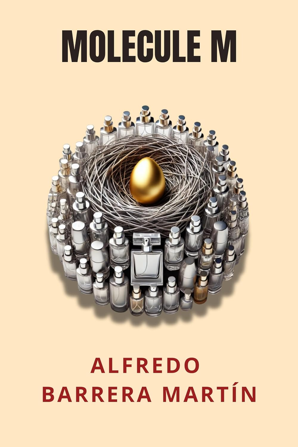Portada de la edición en inglés de Molecule M, de Alfredo Barrera Martín
